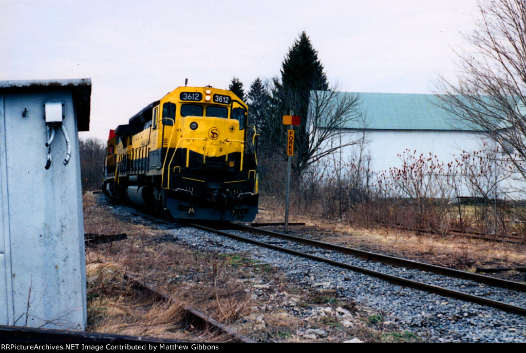 NYS&W train SQ555-date approximate